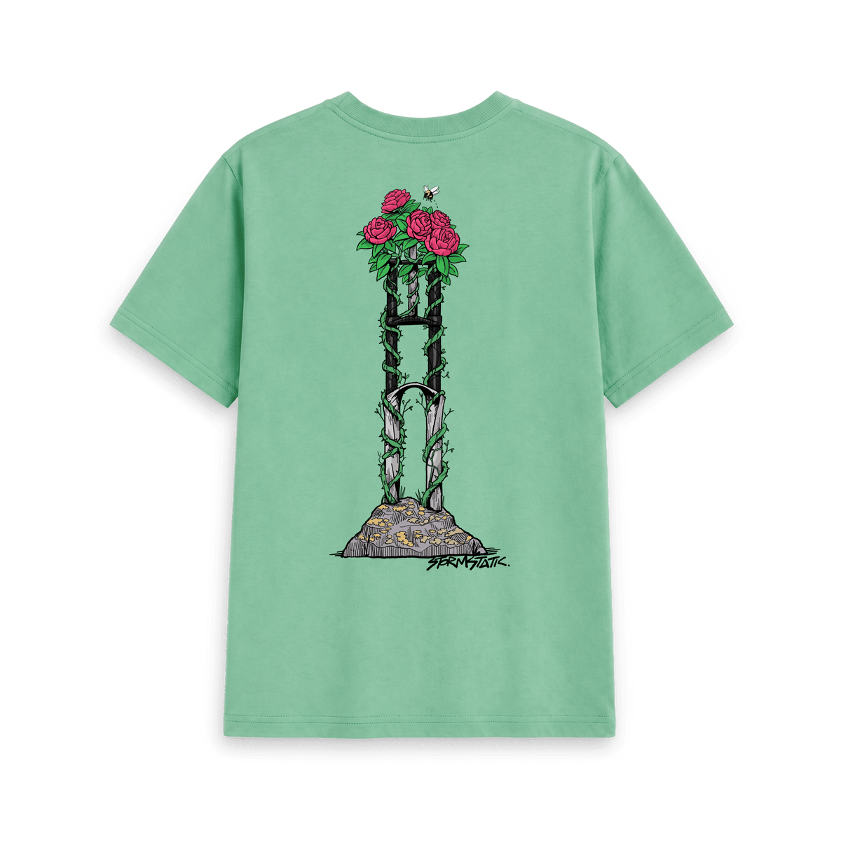 Peppermint Printed T-shirt Back