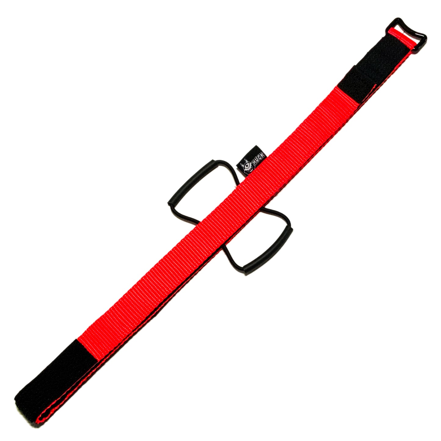Huck E-bike Enduro Strap, Bike storage strap, neon orange colour. gift idea for mountain bikers, perfect gifts for cyclists