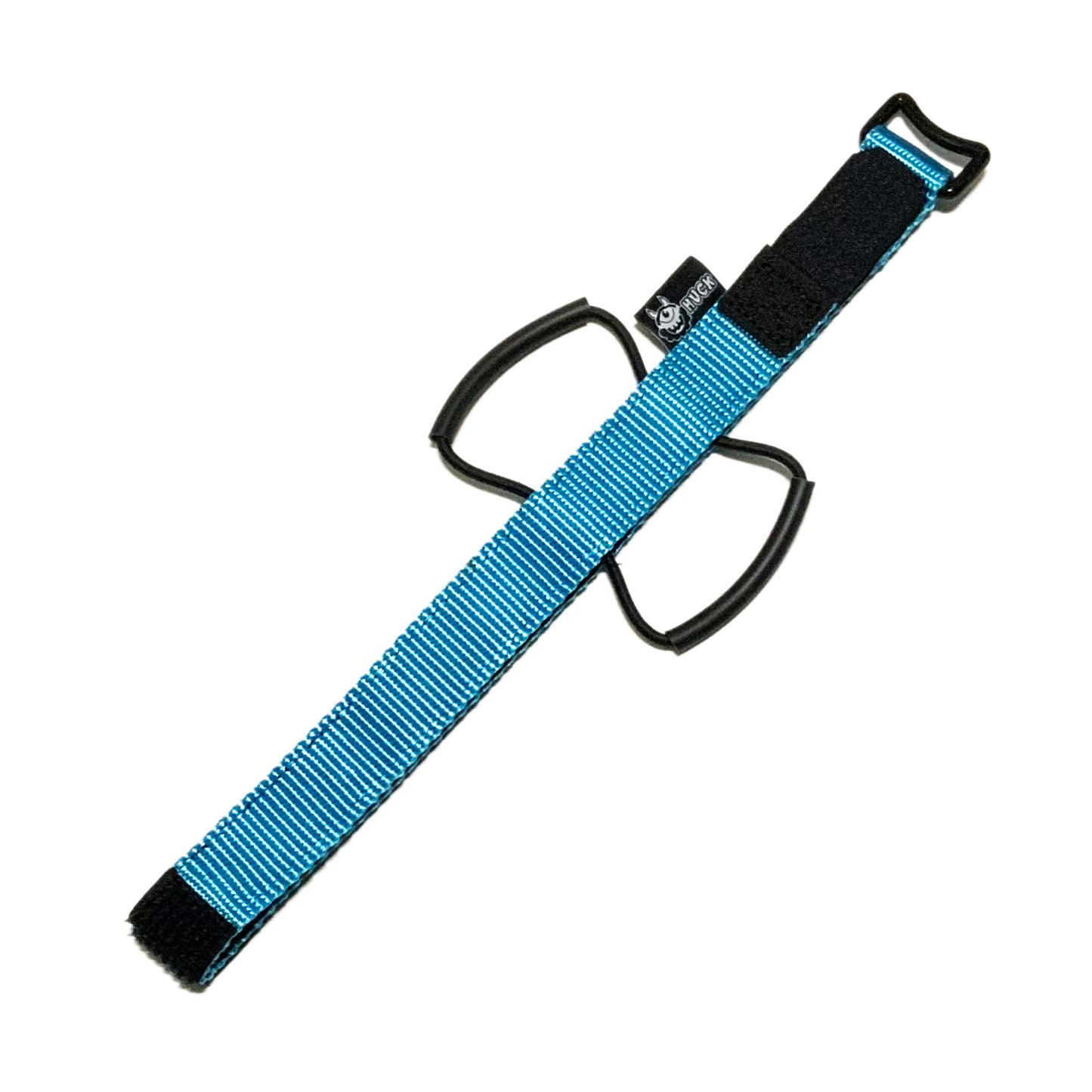 Huck Enduro Strap, Bike storage strap, light blue colour. gift idea for mountain bikers, perfect gifts for cyclists