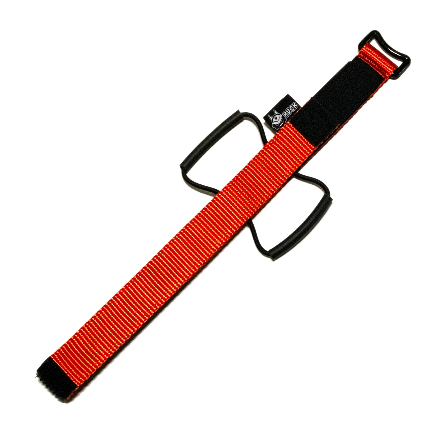 Huck Enduro Strap, Bike storage strap, orange colour. gift idea for mountain bikers, perfect gifts for cyclists