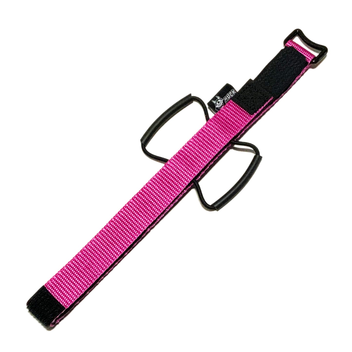 Huck Enduro Strap, Bike storage strap, pink colour. gift idea for mountain bikers, perfect gifts for cyclists