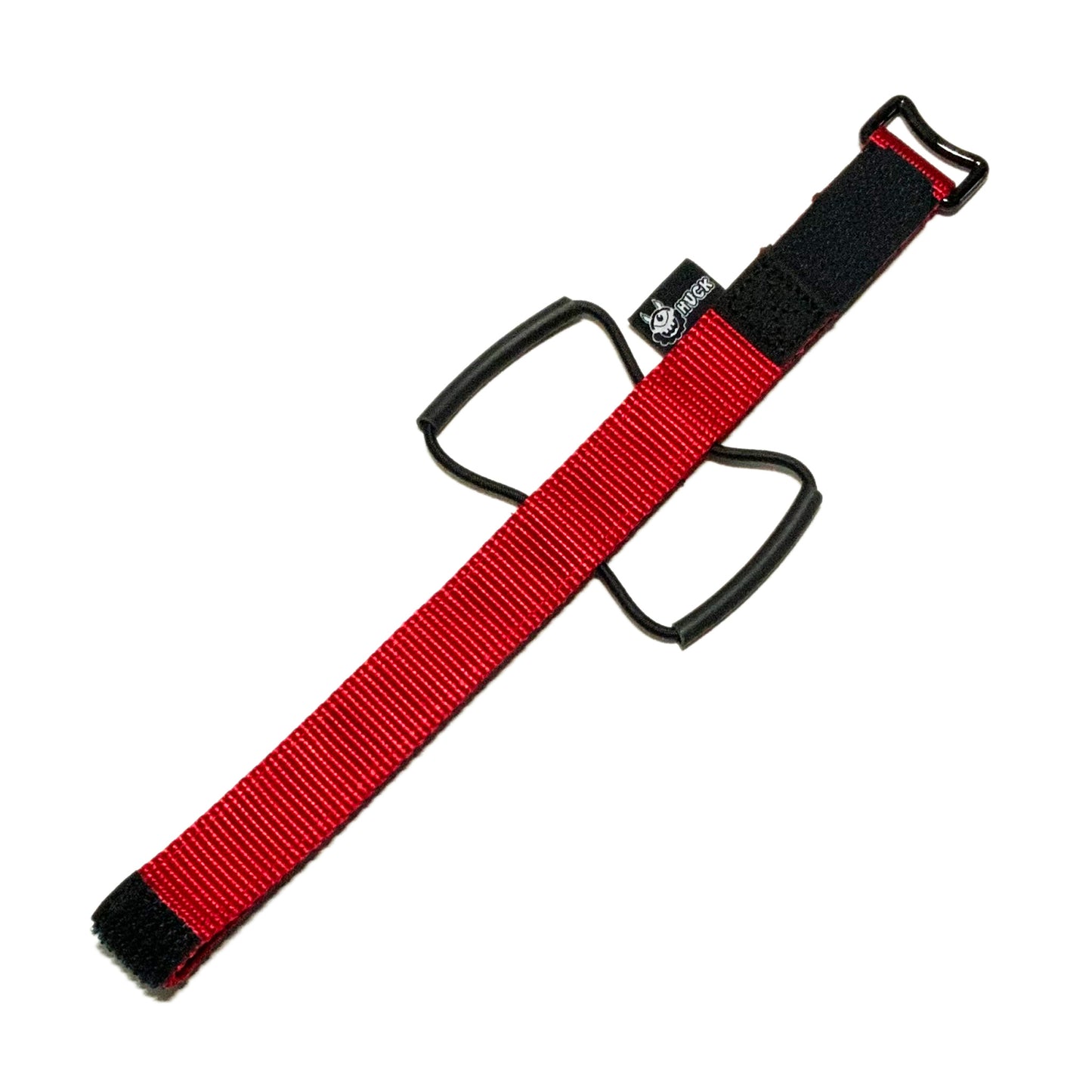 Huck Enduro Strap, Bike storage strap, red colour. gift idea for mountain bikers, perfect gifts for cyclists