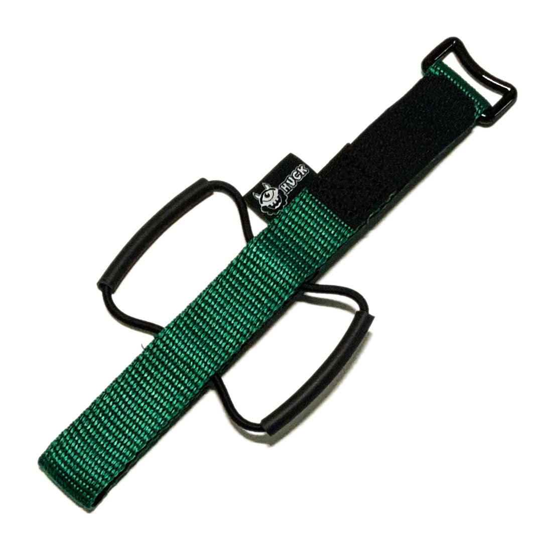 Huck XC Strap, Bike storage strap, emerald green colour design. gift idea for mountain bikers, perfect gifts for cyclists