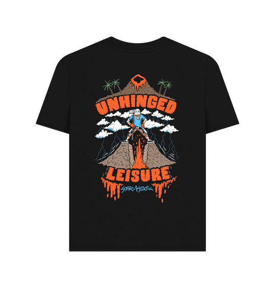 Black Printed T-shirt Back
