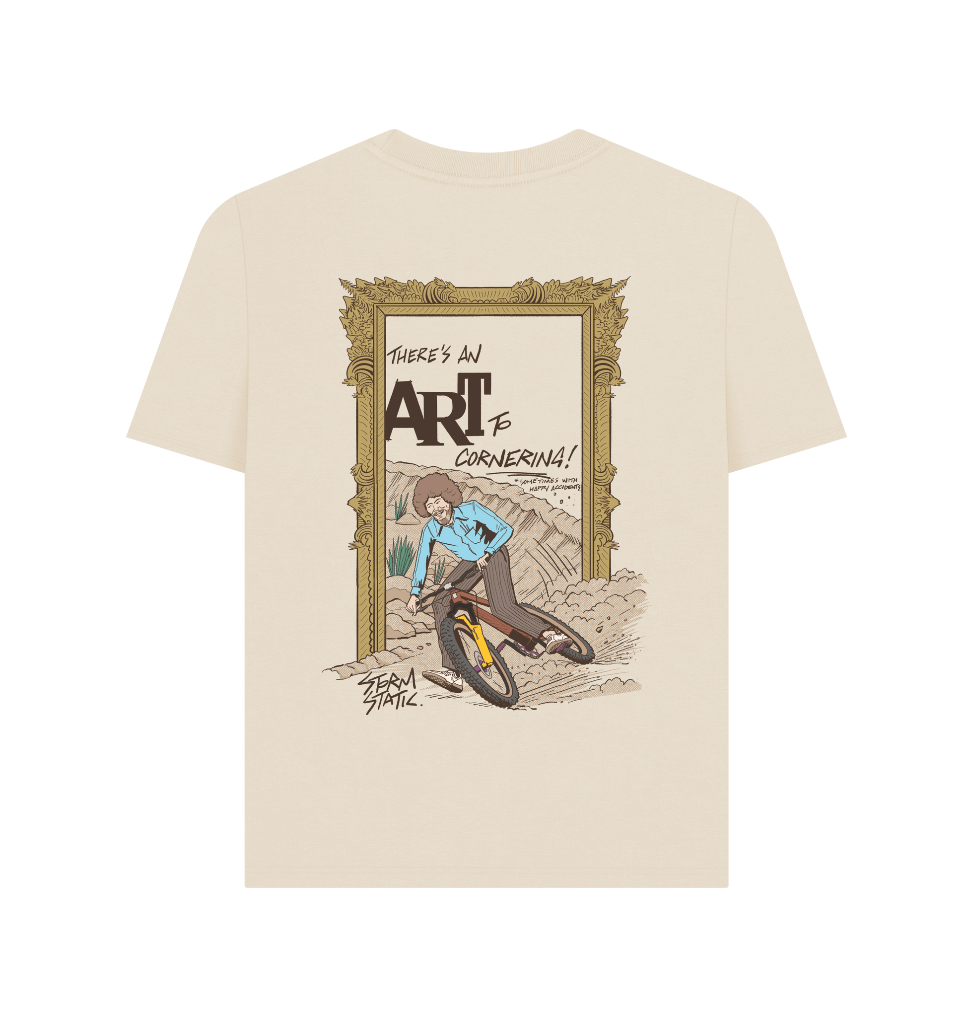 Oat Printed T-shirt Back