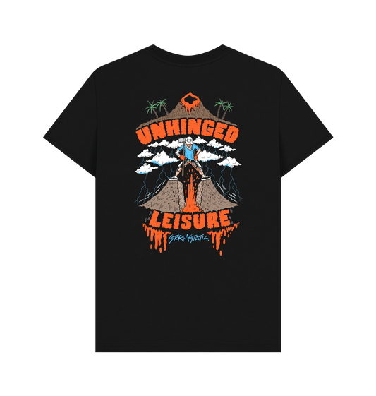 Black Printed T-shirt Back