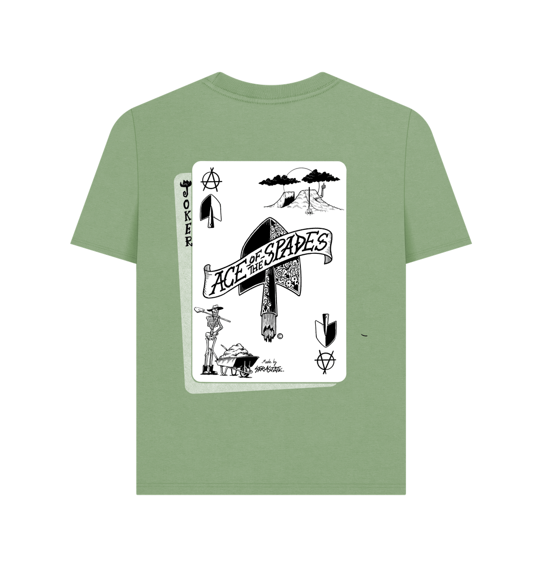 Sage Printed T-shirt Back